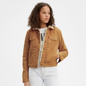 Levi’s Original Sherpa Corduroy Trucker Jacket